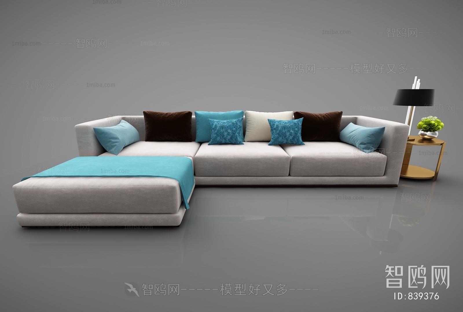 Modern Multi Person Sofa