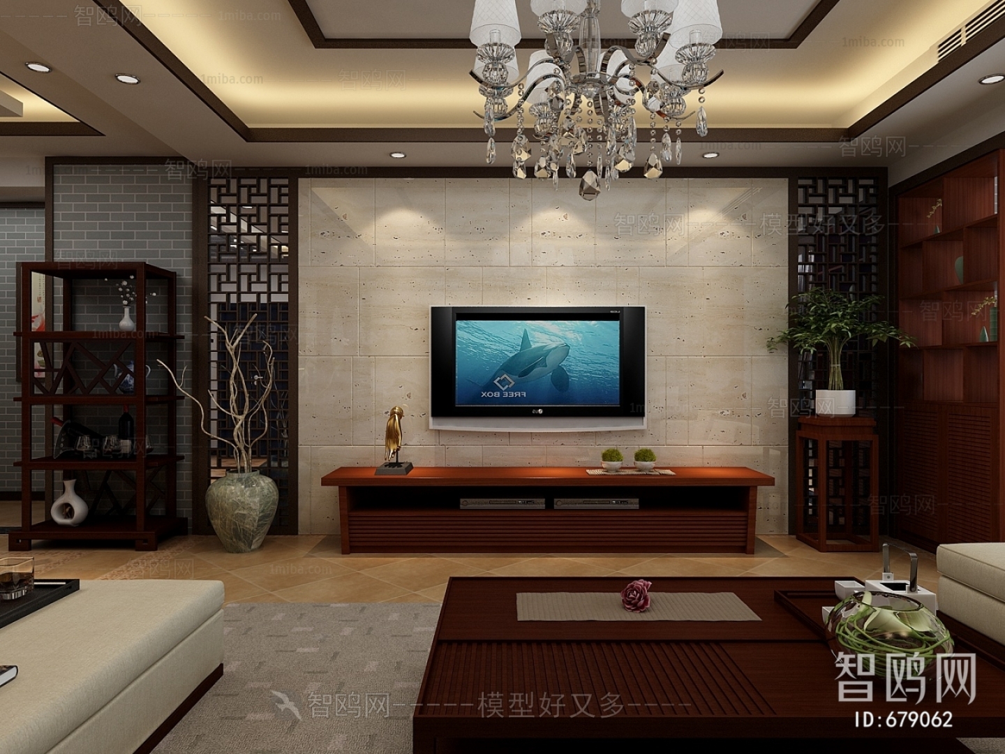 Chinese Style A Living Room