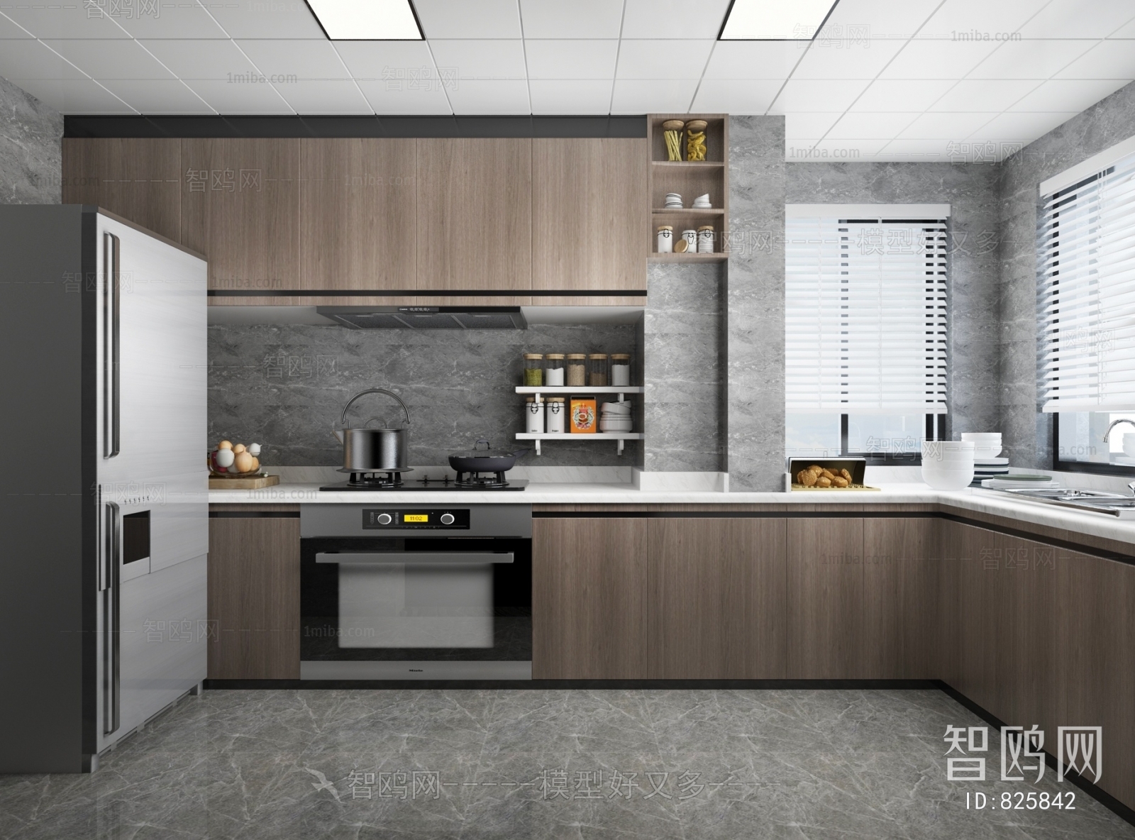 Modern The Kitchen