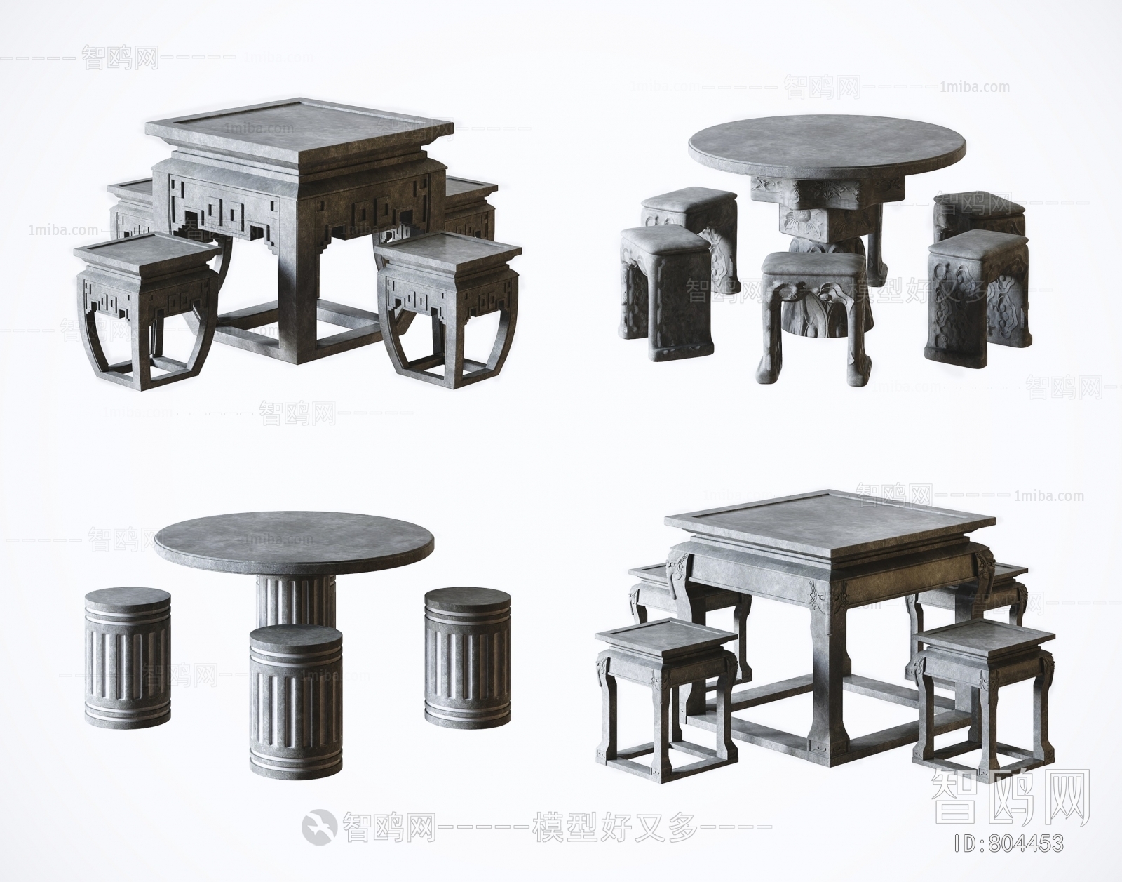 New Chinese Style Outdoor Tables And Chairs