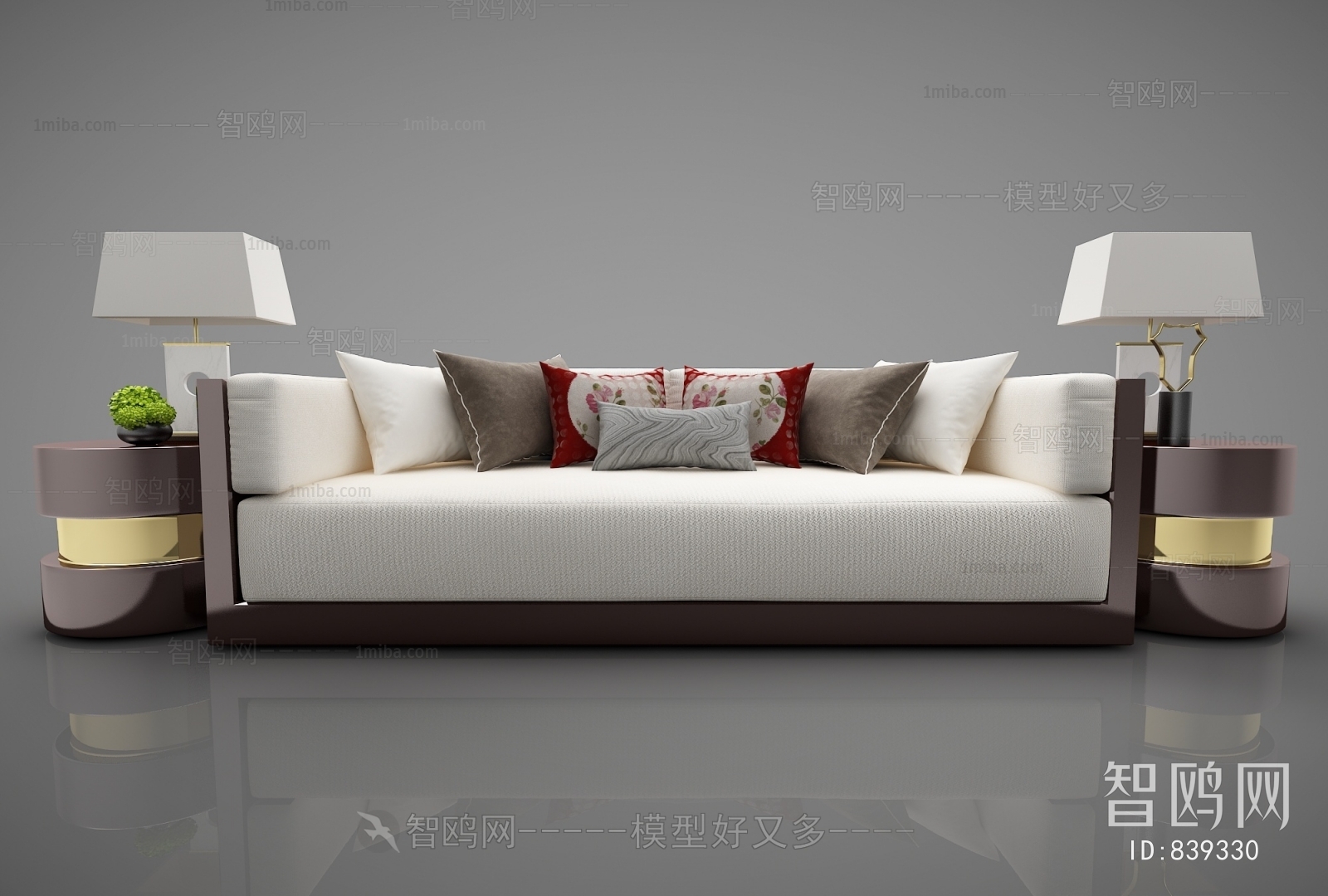 Modern Three-seat Sofa