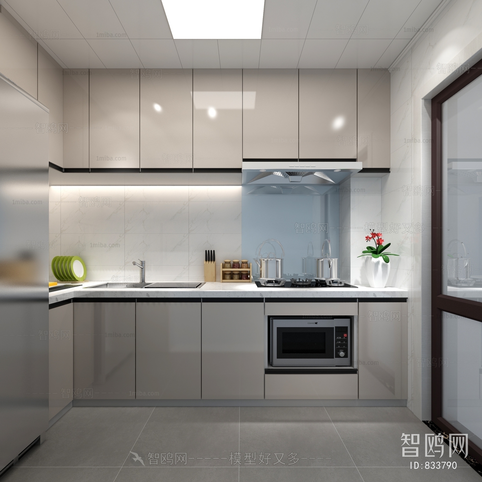 Modern The Kitchen