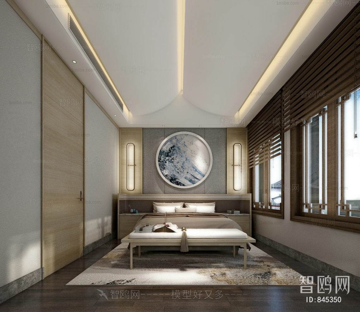 New Chinese Style Bedroom