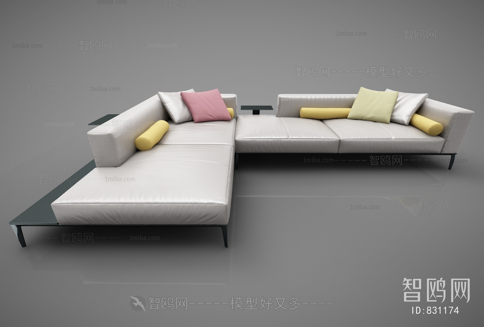 Modern Multi Person Sofa