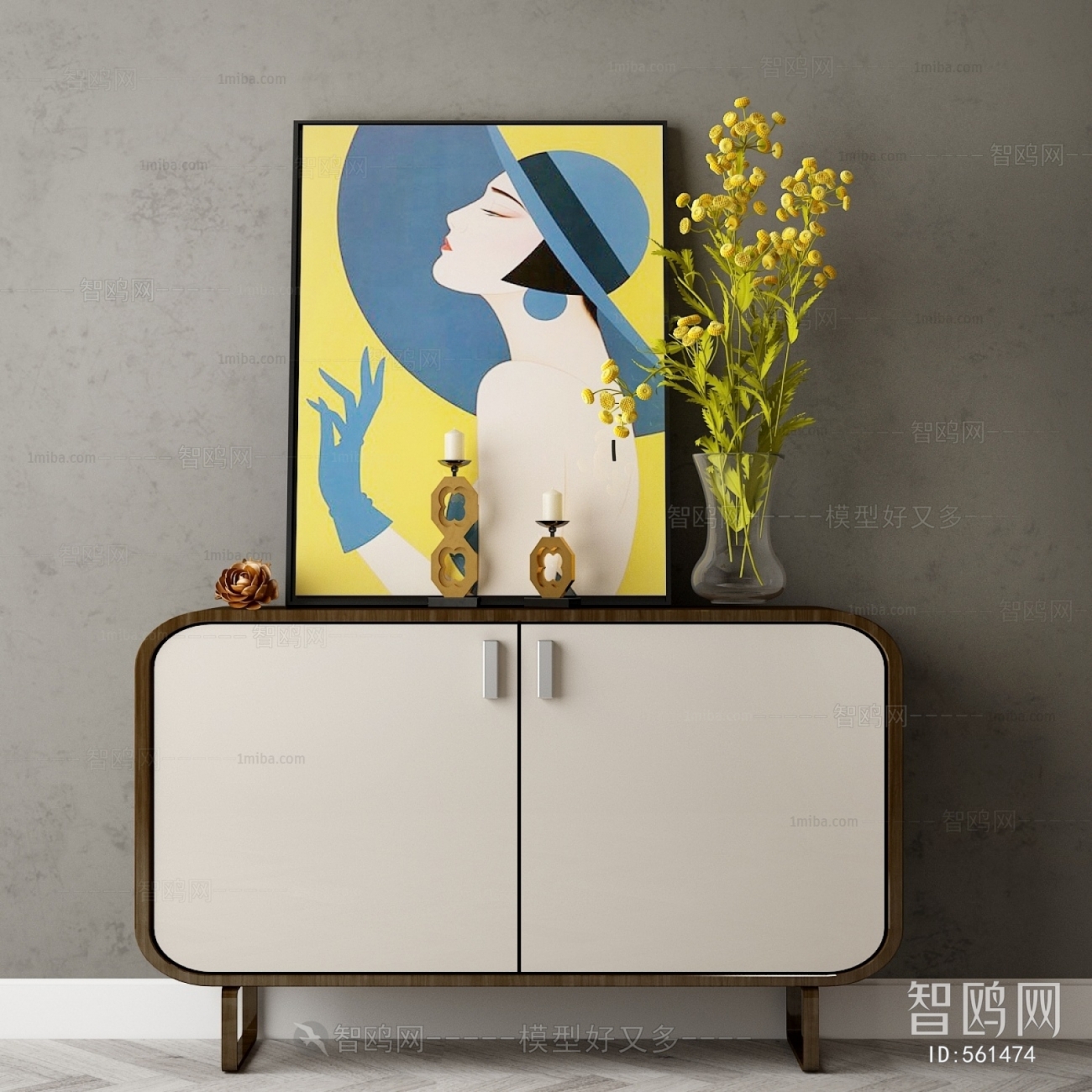 Modern Side Cabinet/Entrance Cabinet