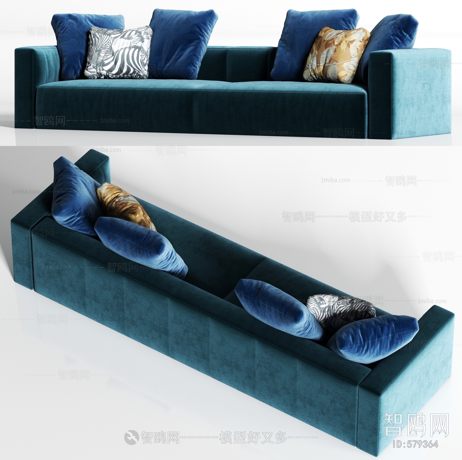 Modern Multi Person Sofa