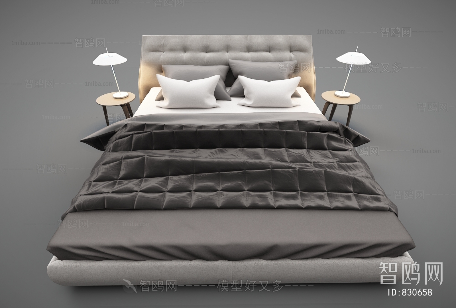 Modern Double Bed