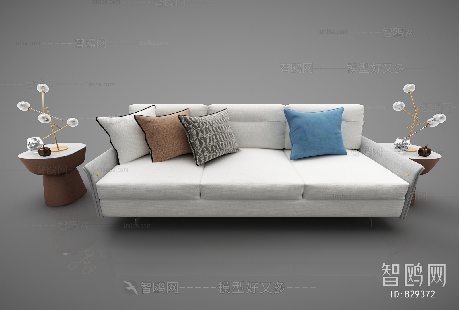 Modern Three-seat Sofa