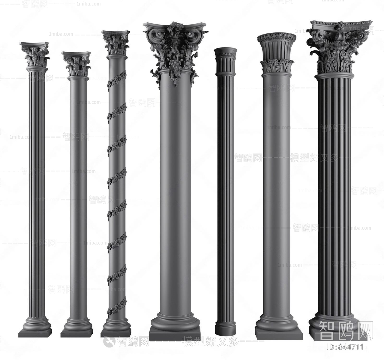 European Style Roman Pillar