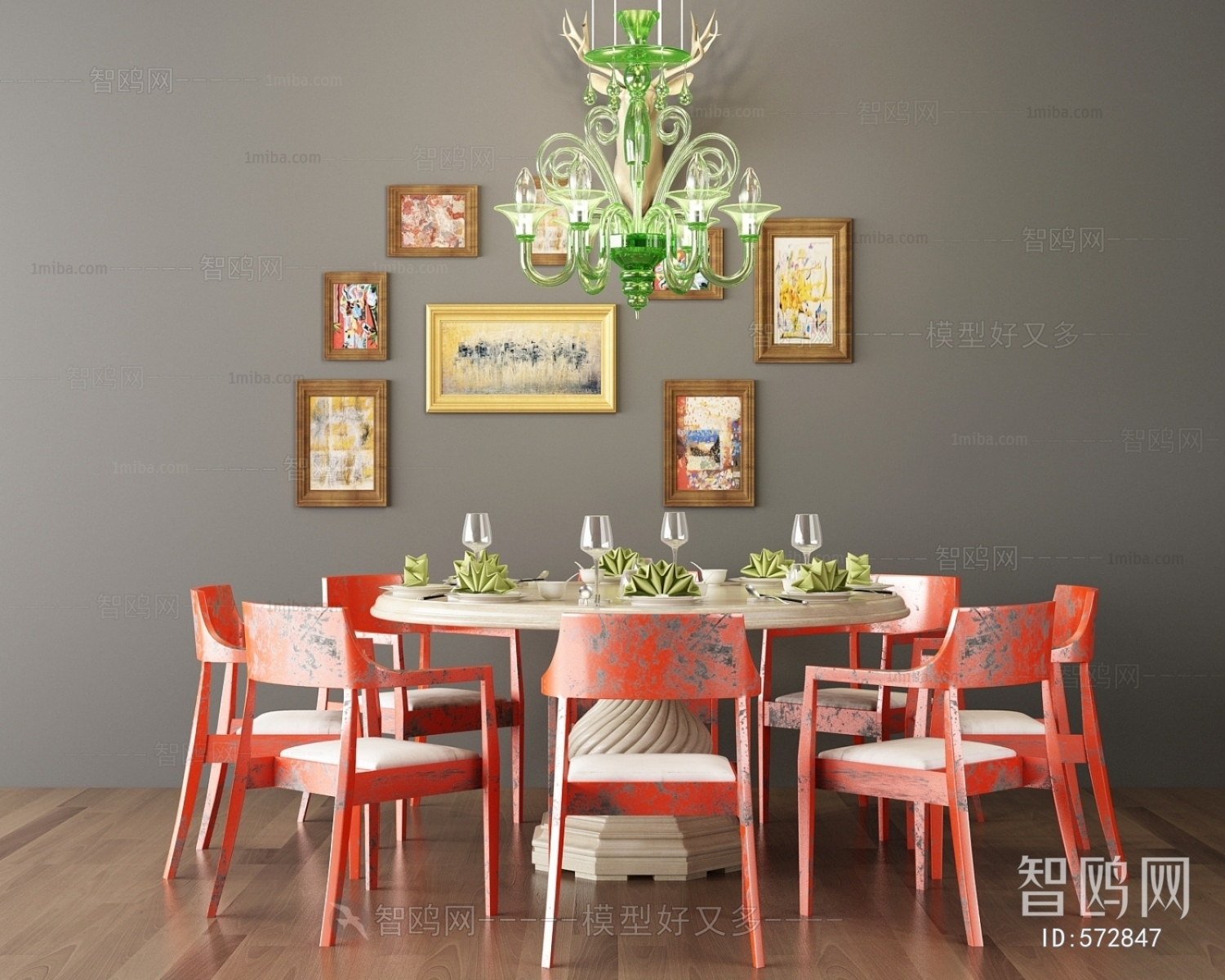 New Chinese Style Dining Table And Chairs