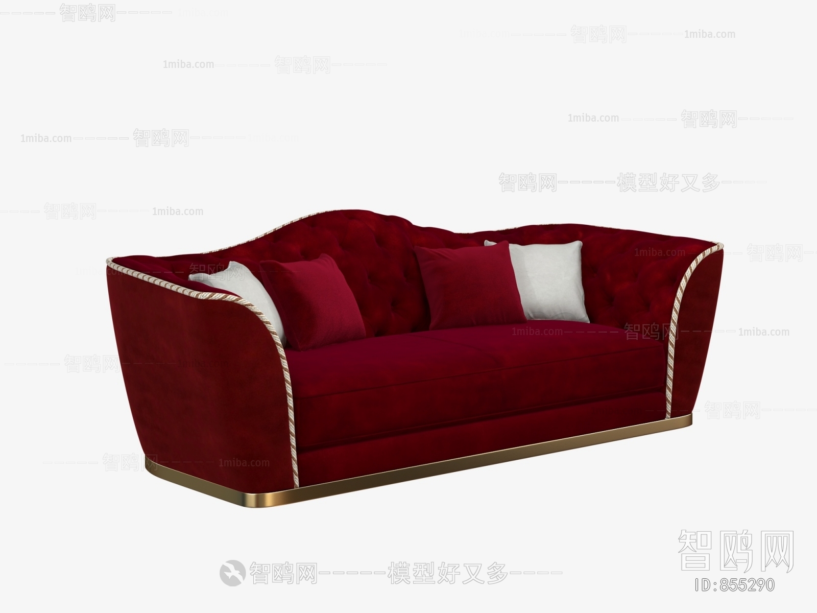 Modern Three-seat Sofa