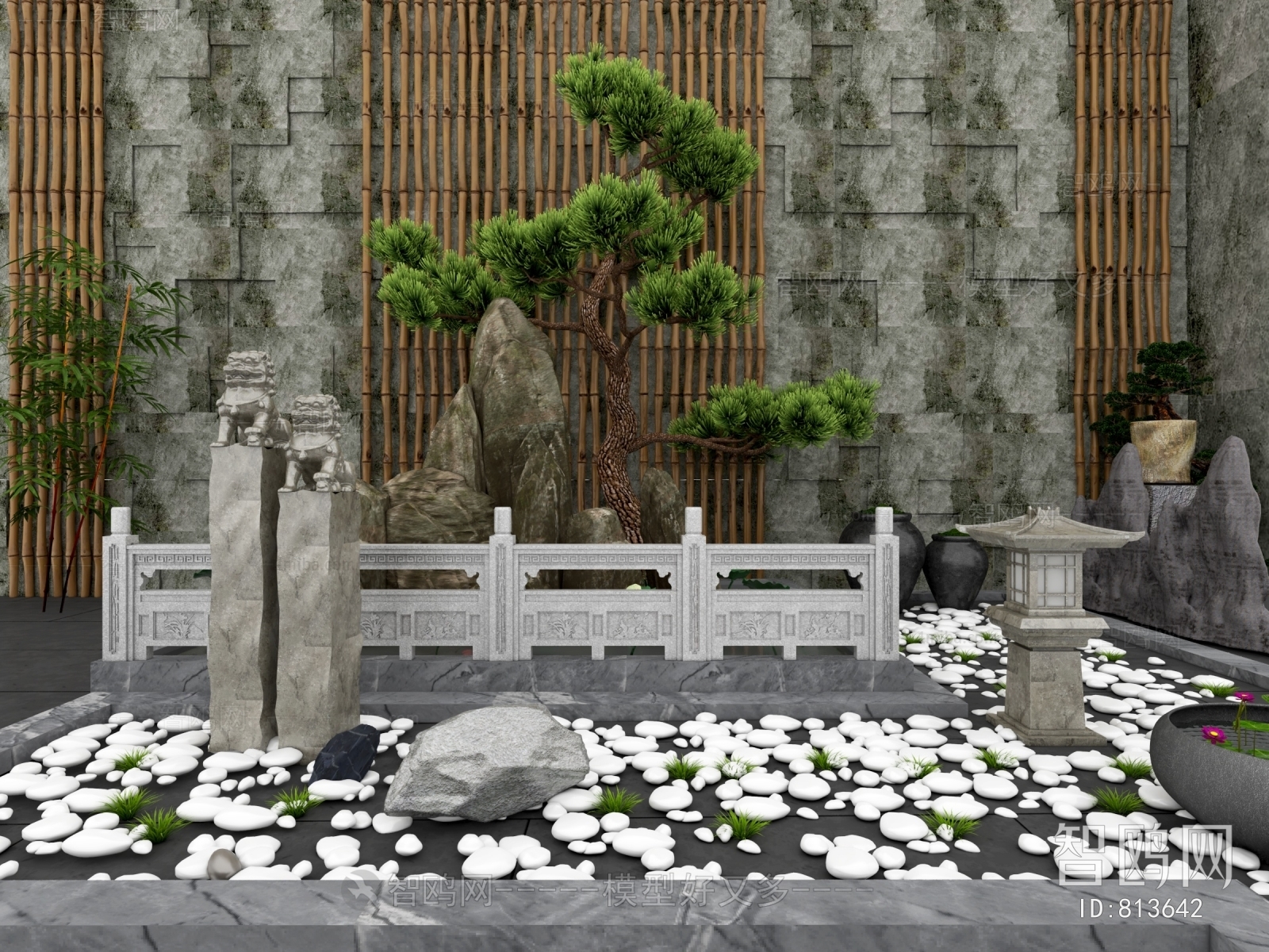 New Chinese Style Garden