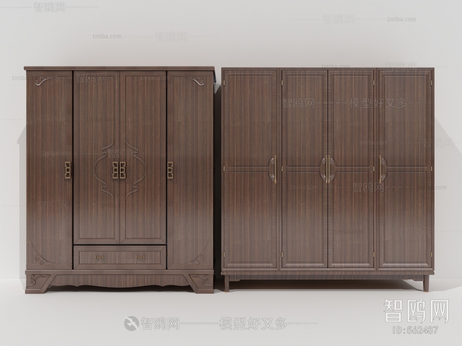 New Chinese Style The Wardrobe