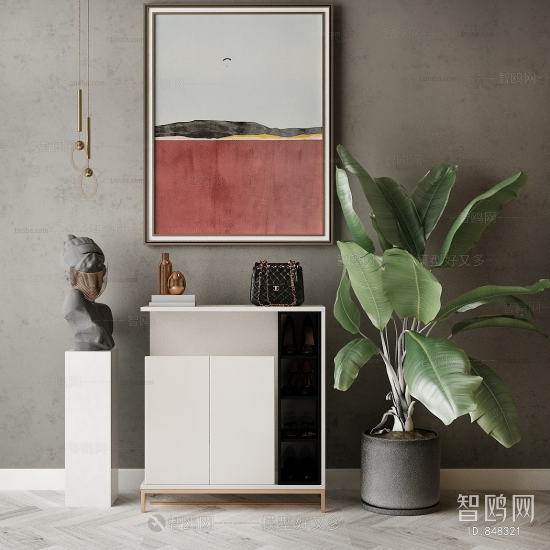 Modern Side Cabinet/Entrance Cabinet