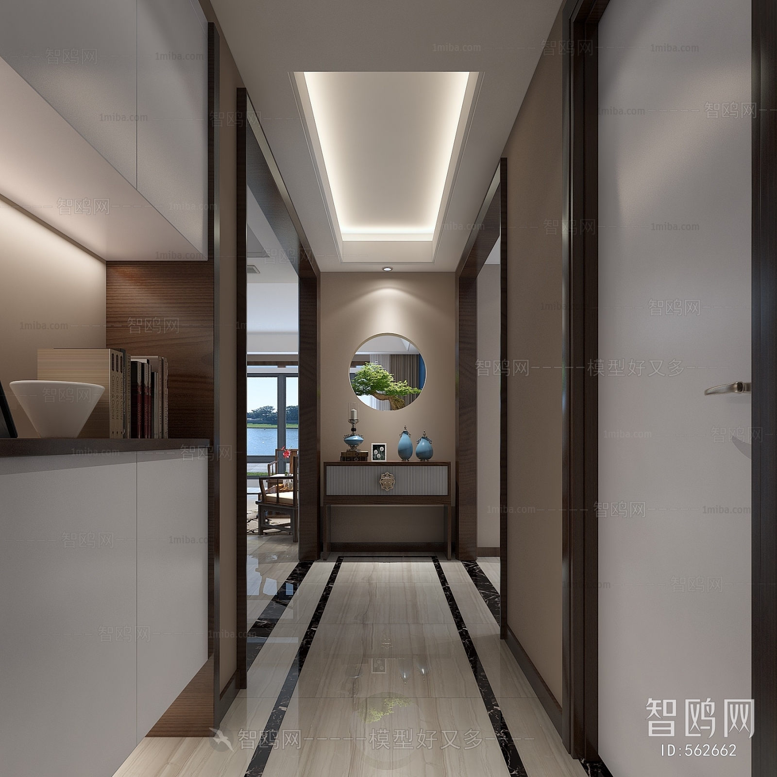 Modern Hallway