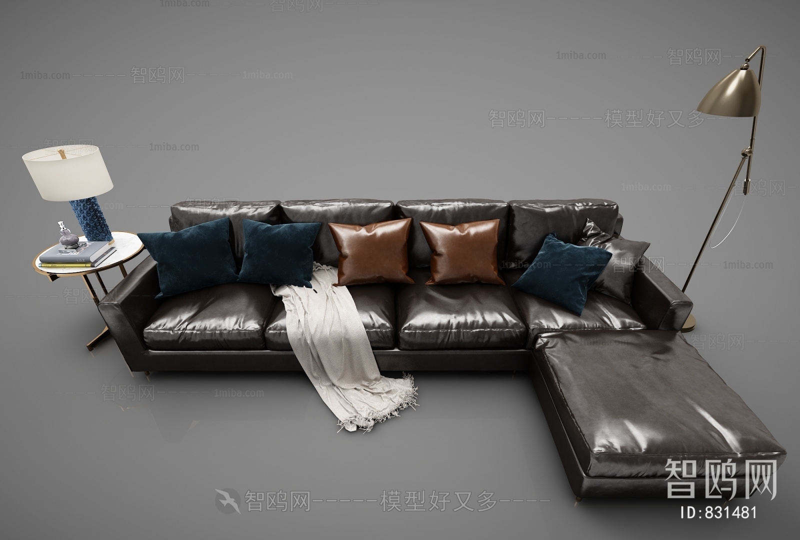 Modern Multi Person Sofa