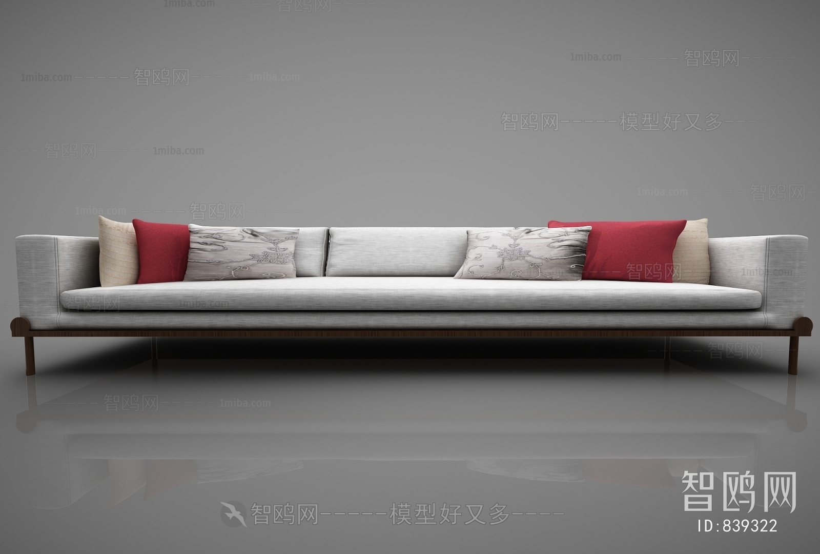 Modern Three-seat Sofa