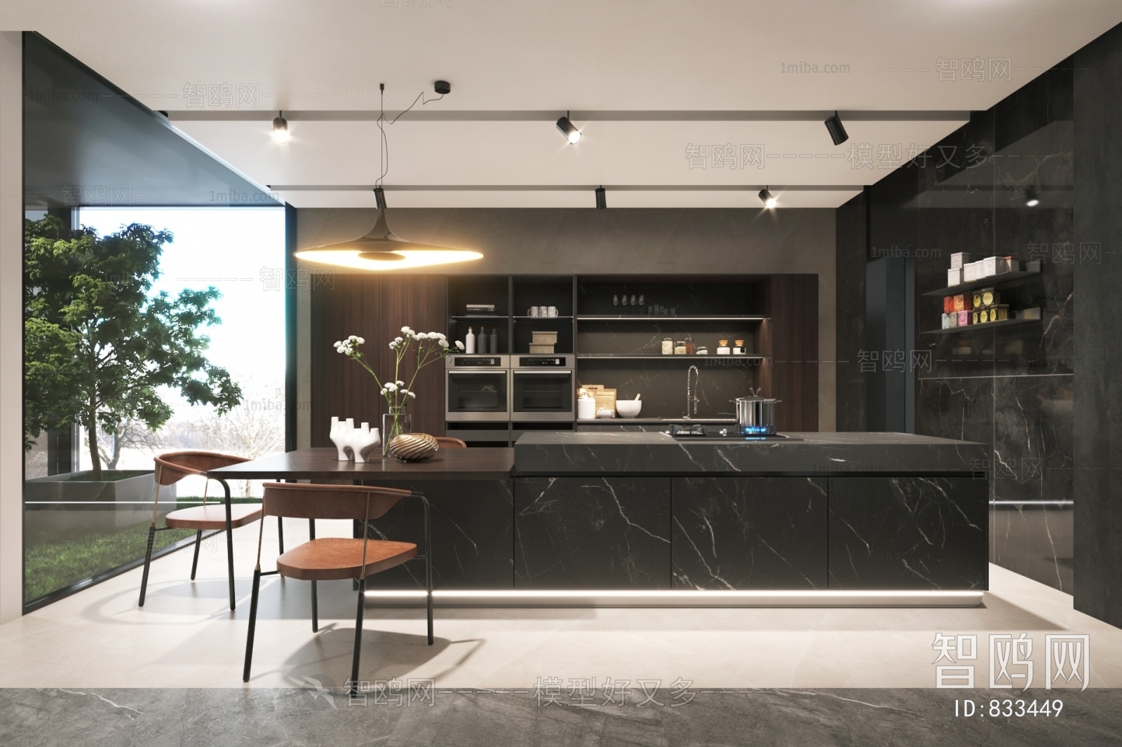 Modern Open Kitchen