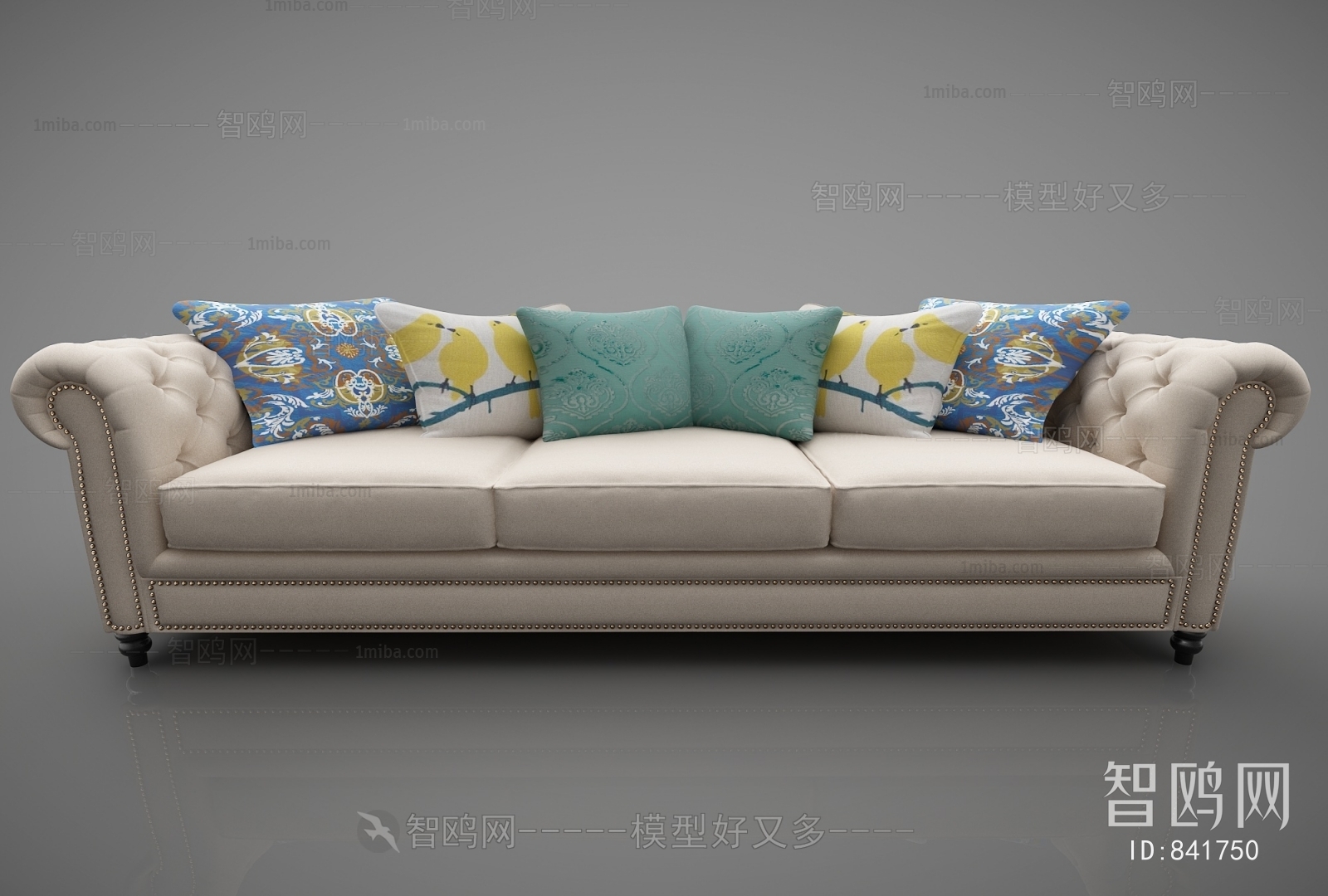 Modern Three-seat Sofa