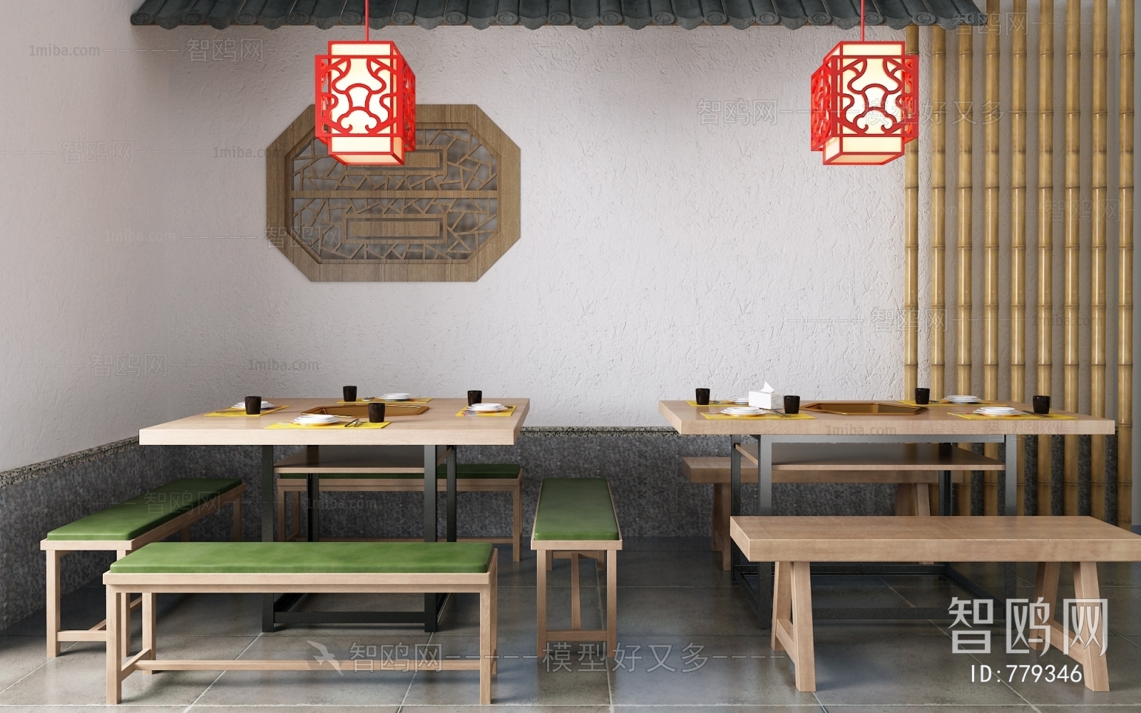 New Chinese Style Dining Table And Chairs