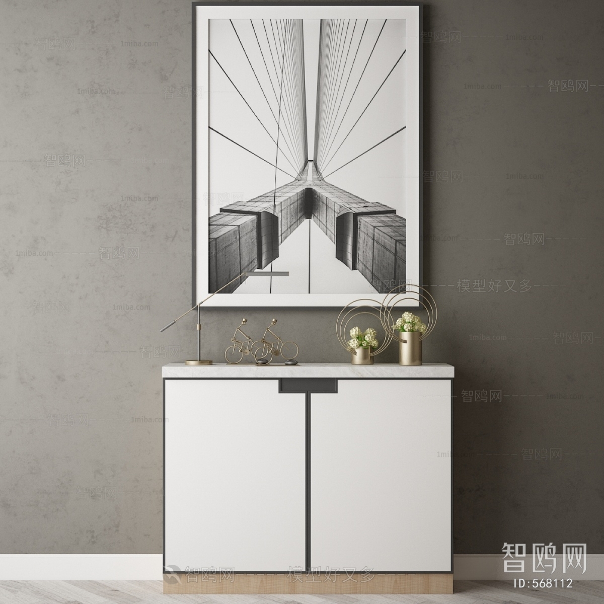 Modern Side Cabinet/Entrance Cabinet