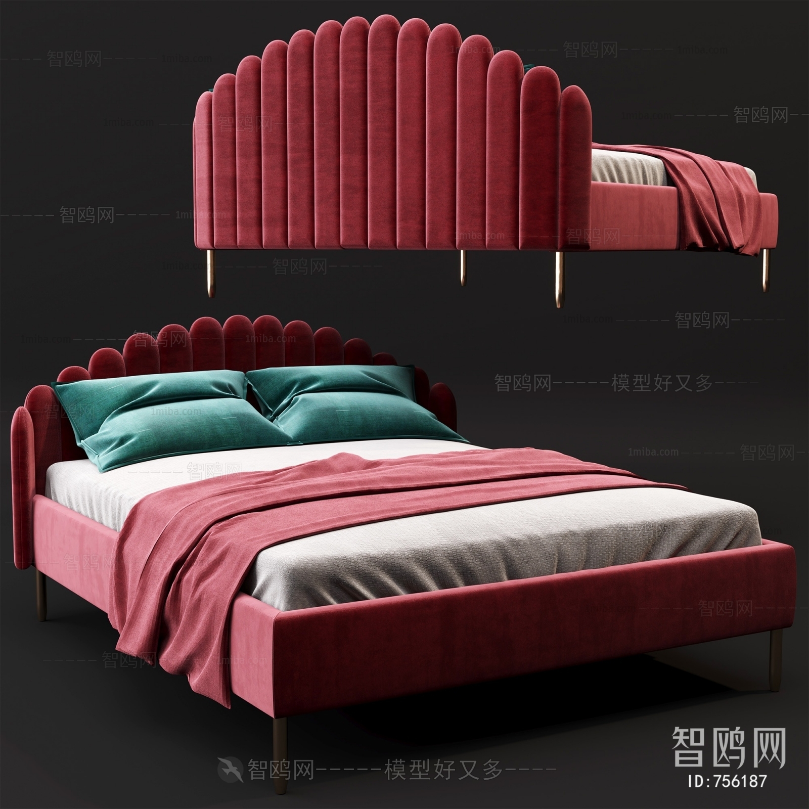 Modern Double Bed