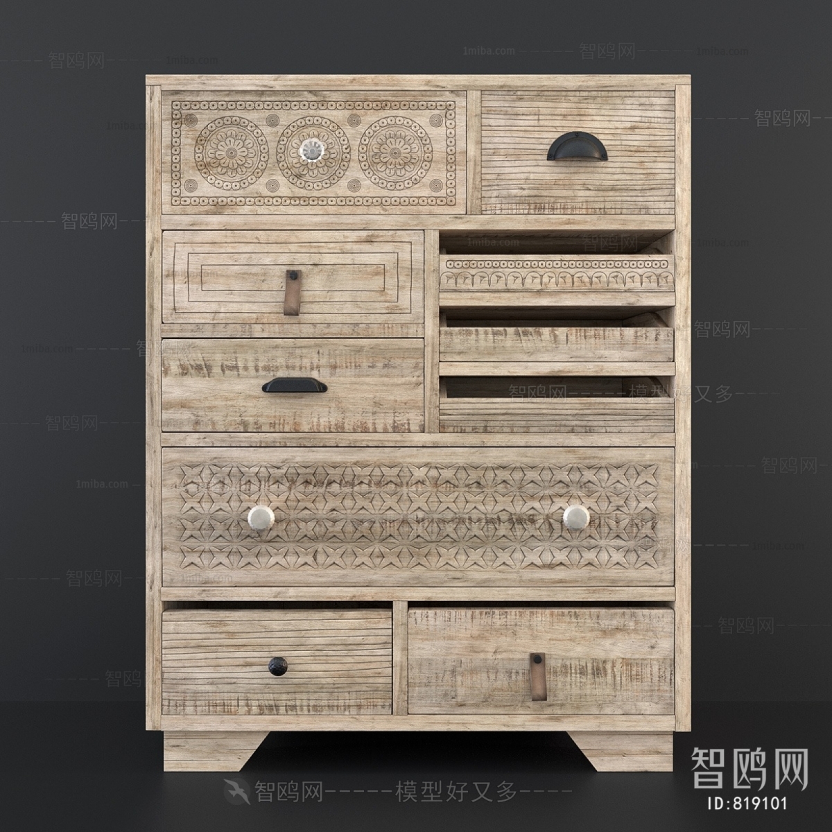 Nordic Style Chest Of Drawers