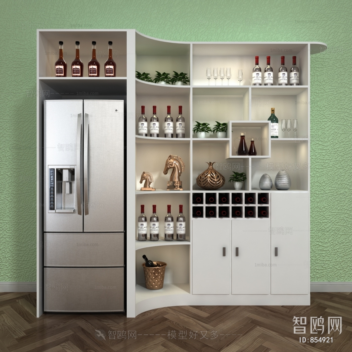 Modern Wine Cabinet