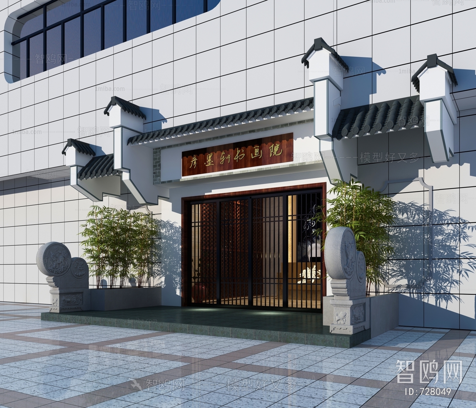 New Chinese Style Facade Element