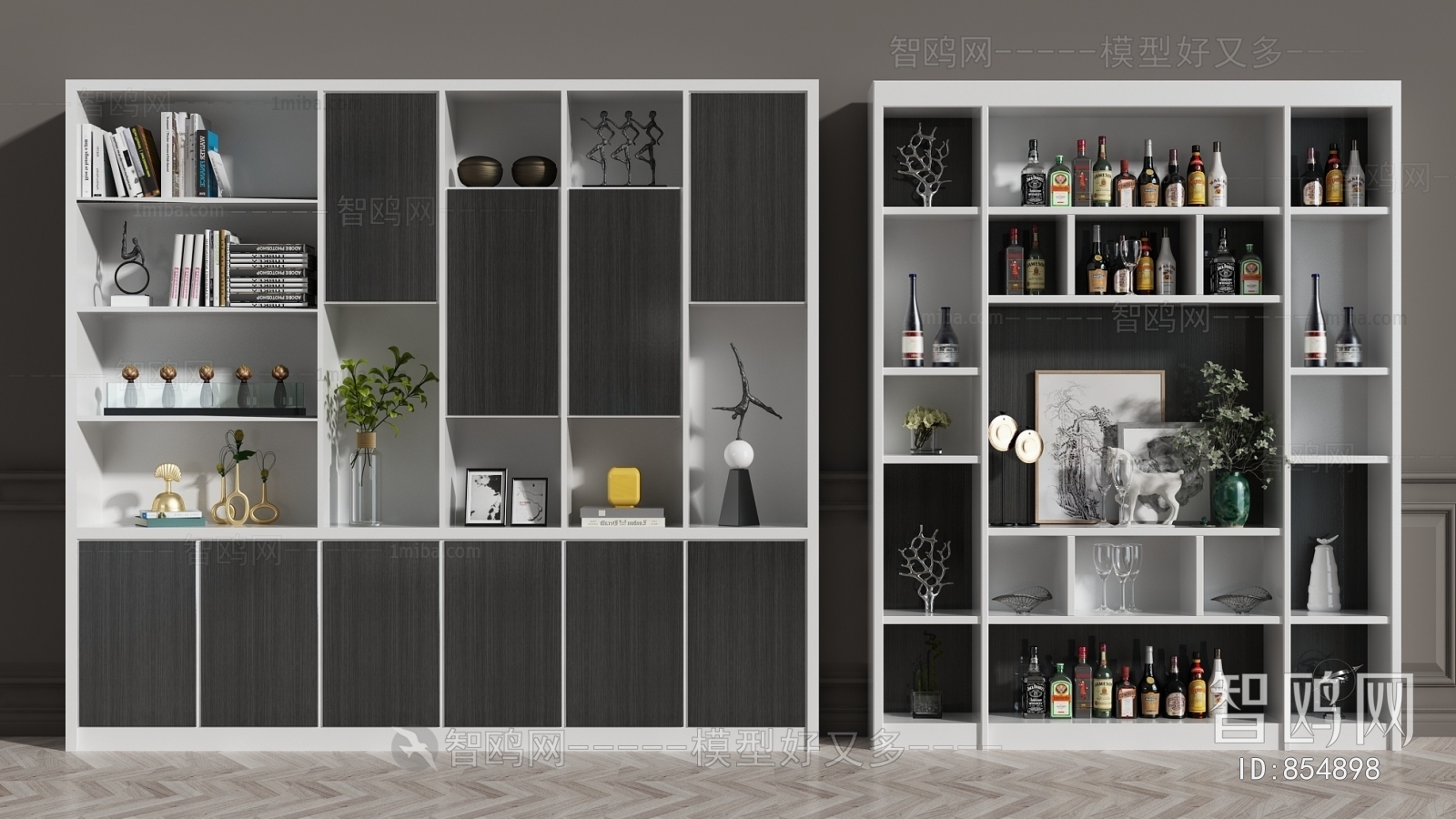 Nordic Style Wine Cabinet