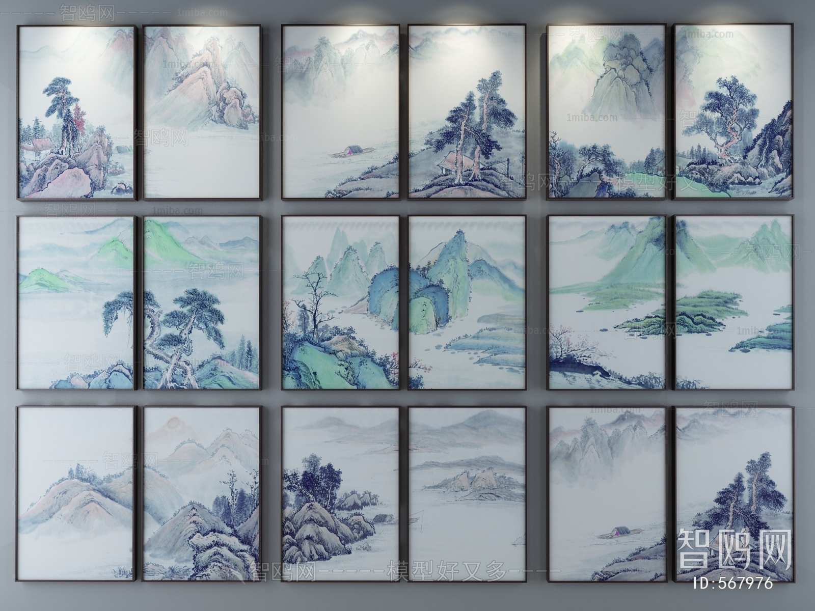 New Chinese Style Painting