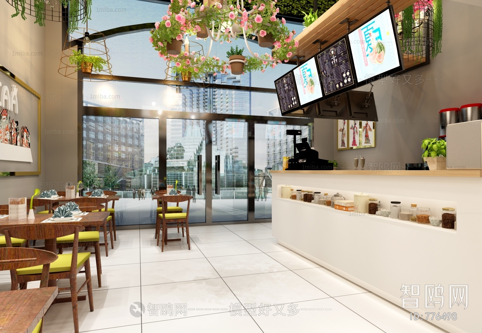 Modern Milk Tea Shop