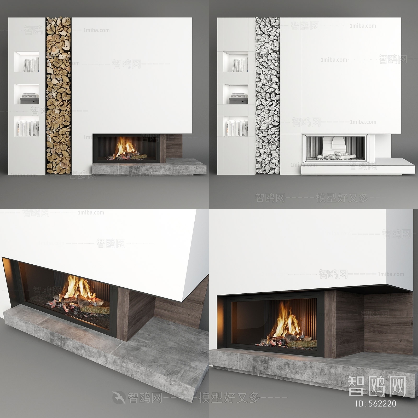 Modern Fireplace