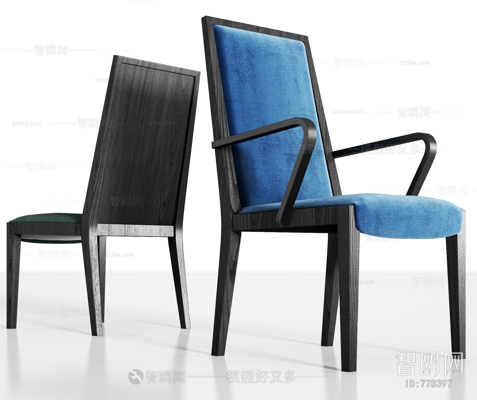 New Chinese Style Single Chair