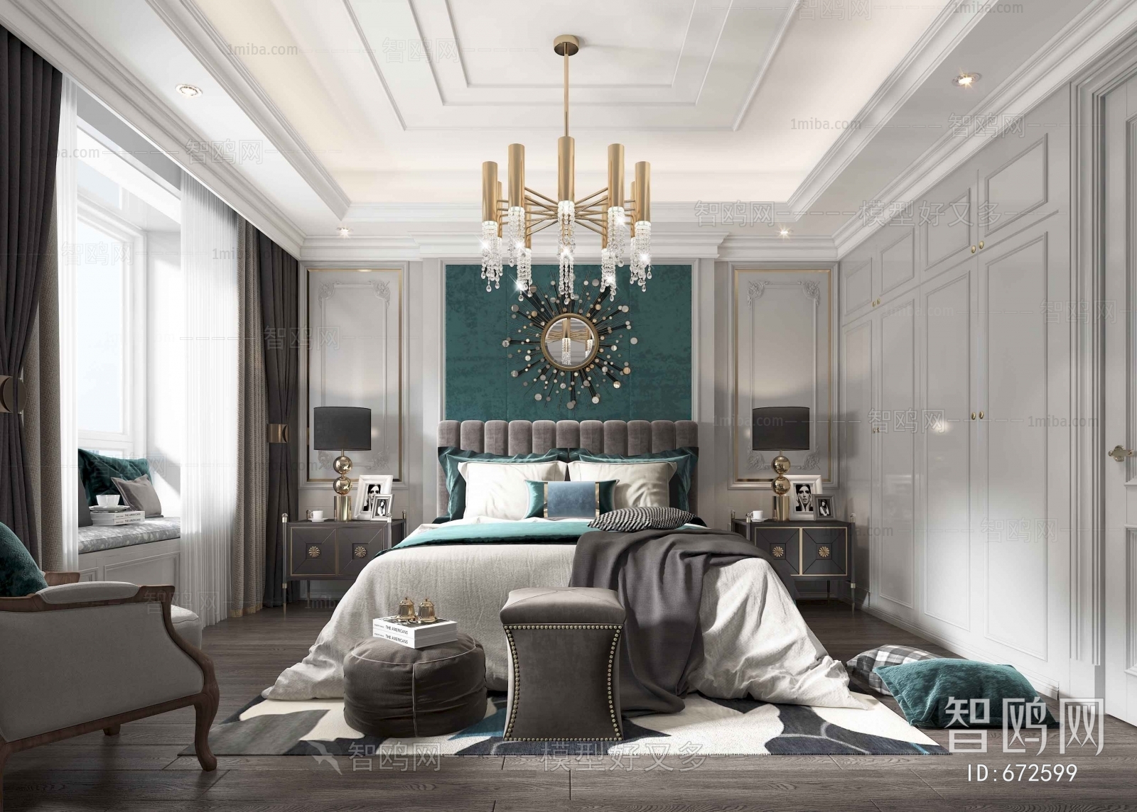 European Style Bedroom