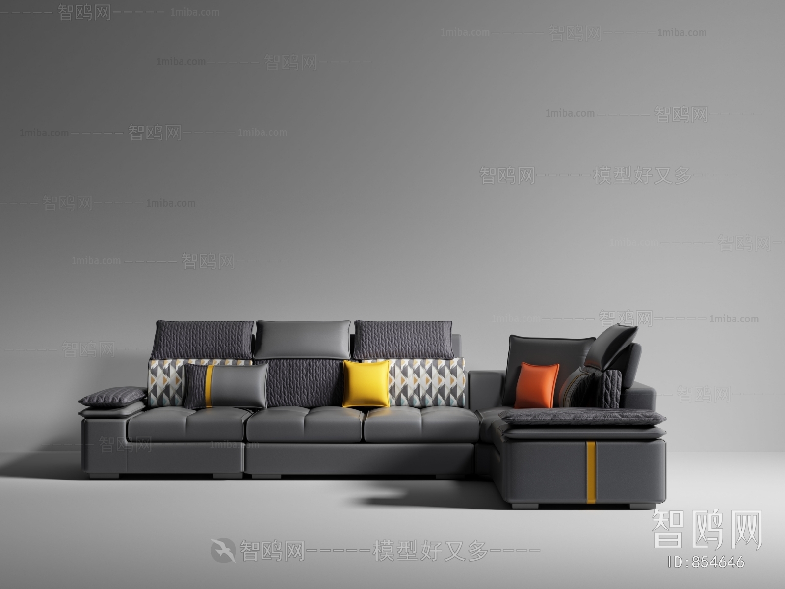 Modern Multi Person Sofa