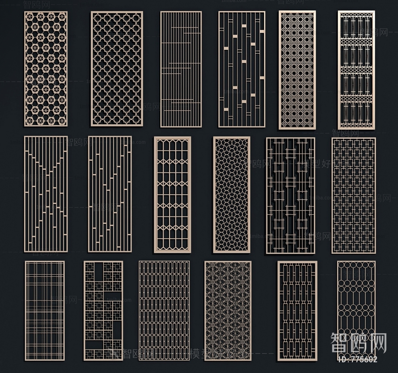 New Chinese Style Partition