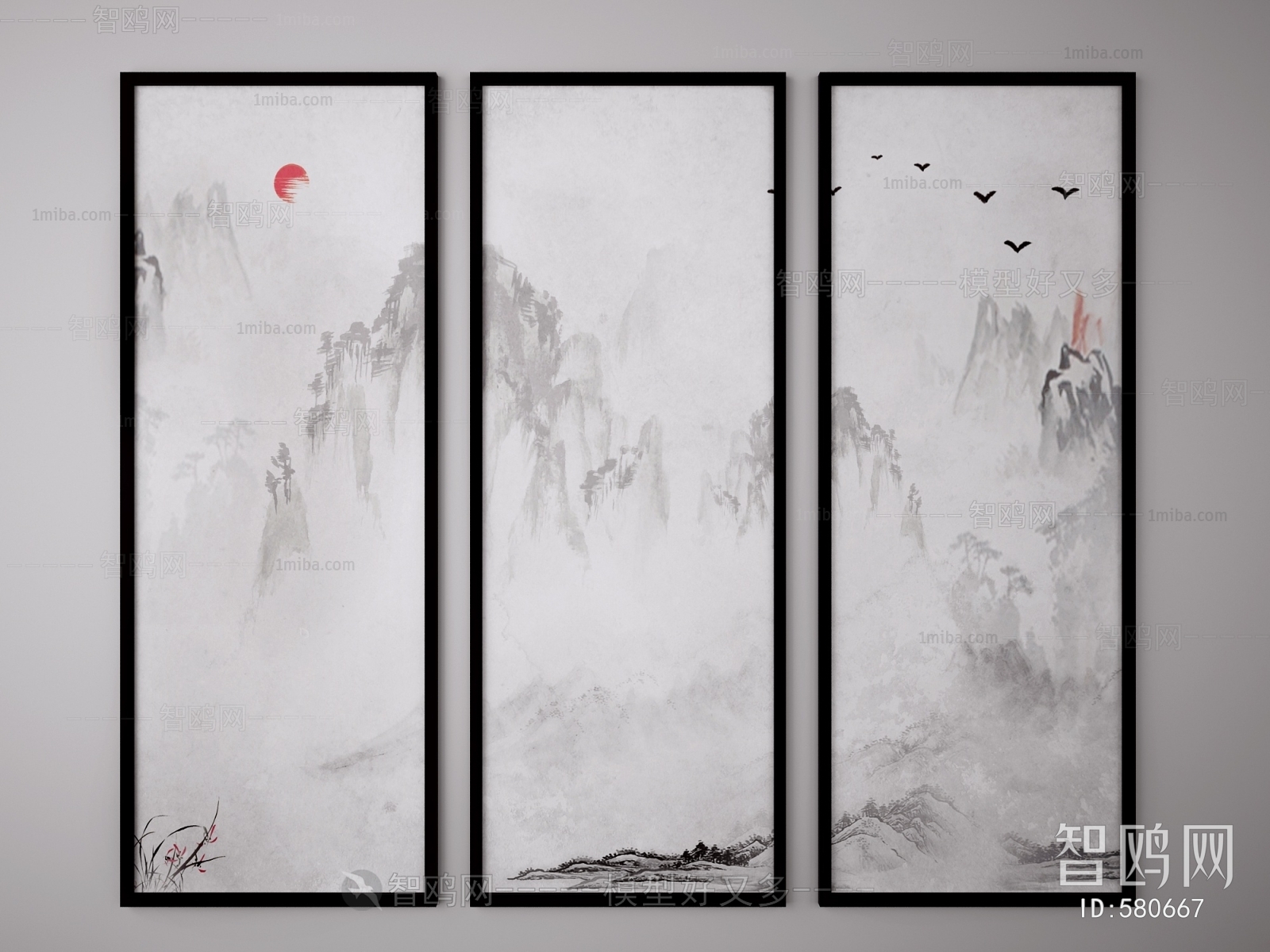 New Chinese Style Painting