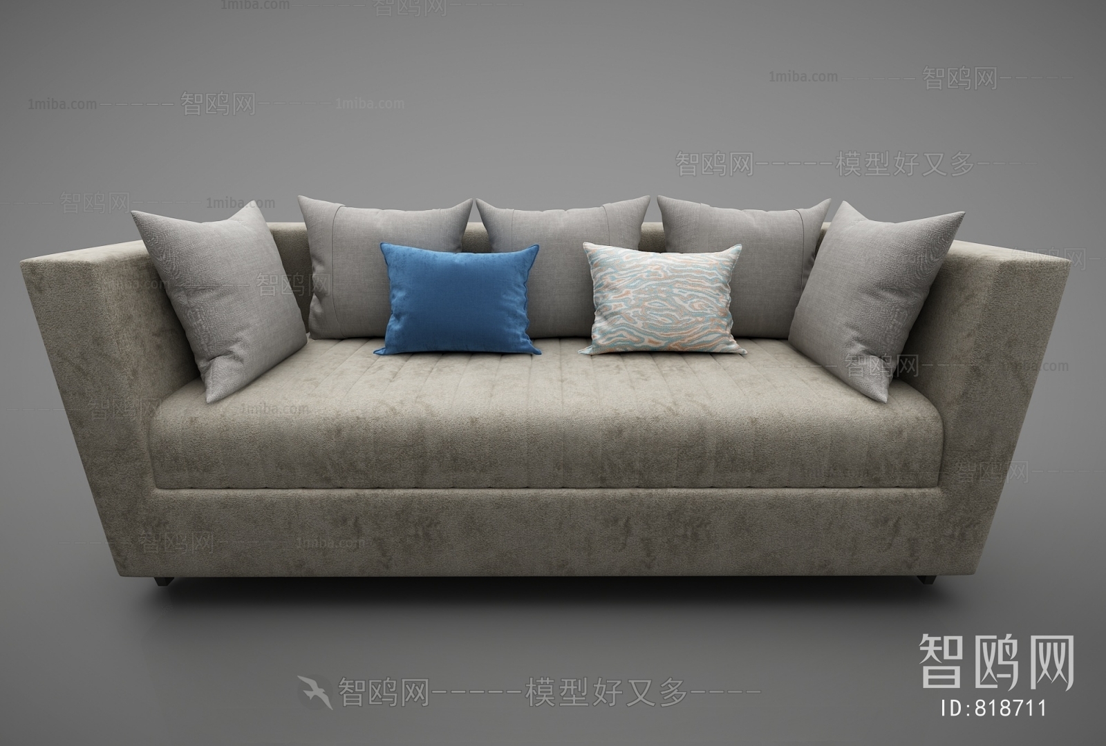 Modern Three-seat Sofa