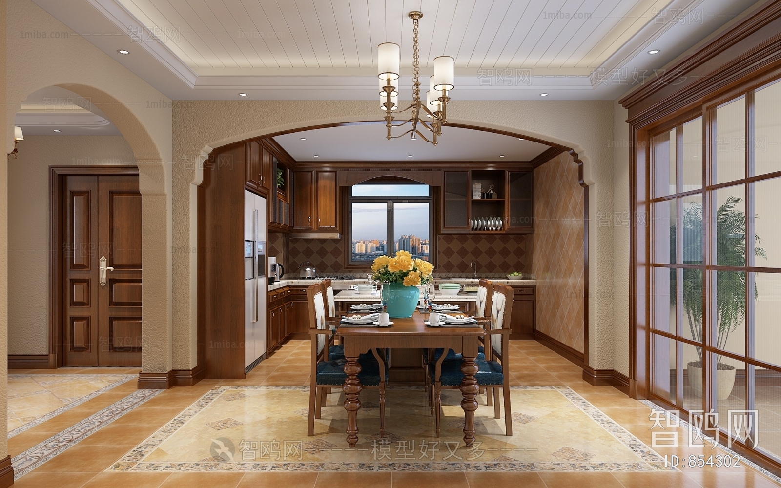 American Style Dining Room