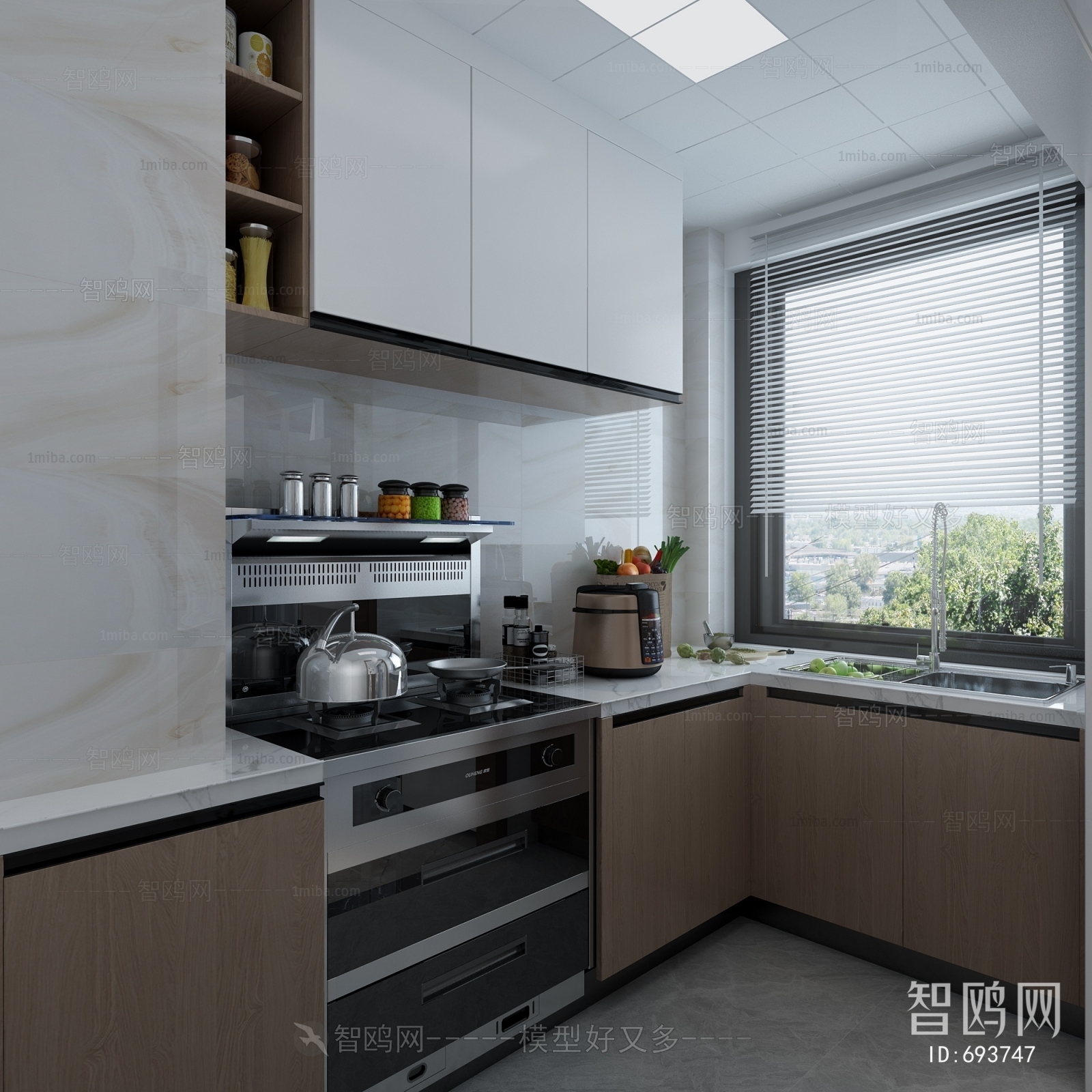 Modern Kitchen Cabinet