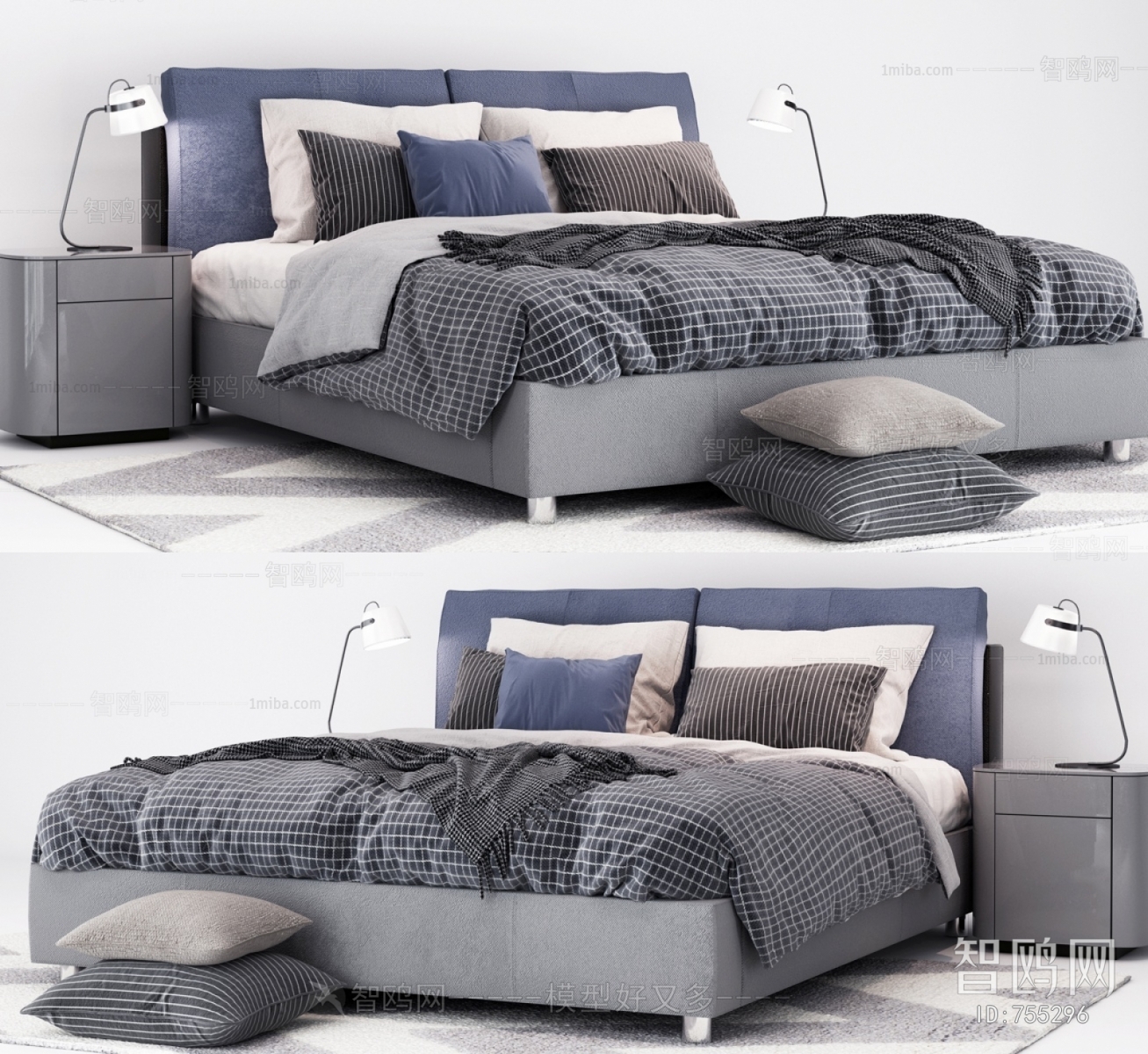 Modern Double Bed