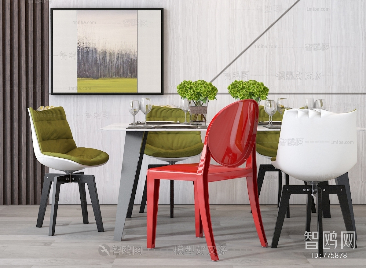 Modern Dining Table And Chairs