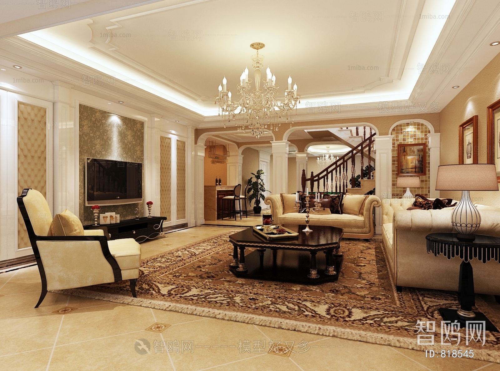 European Style A Living Room