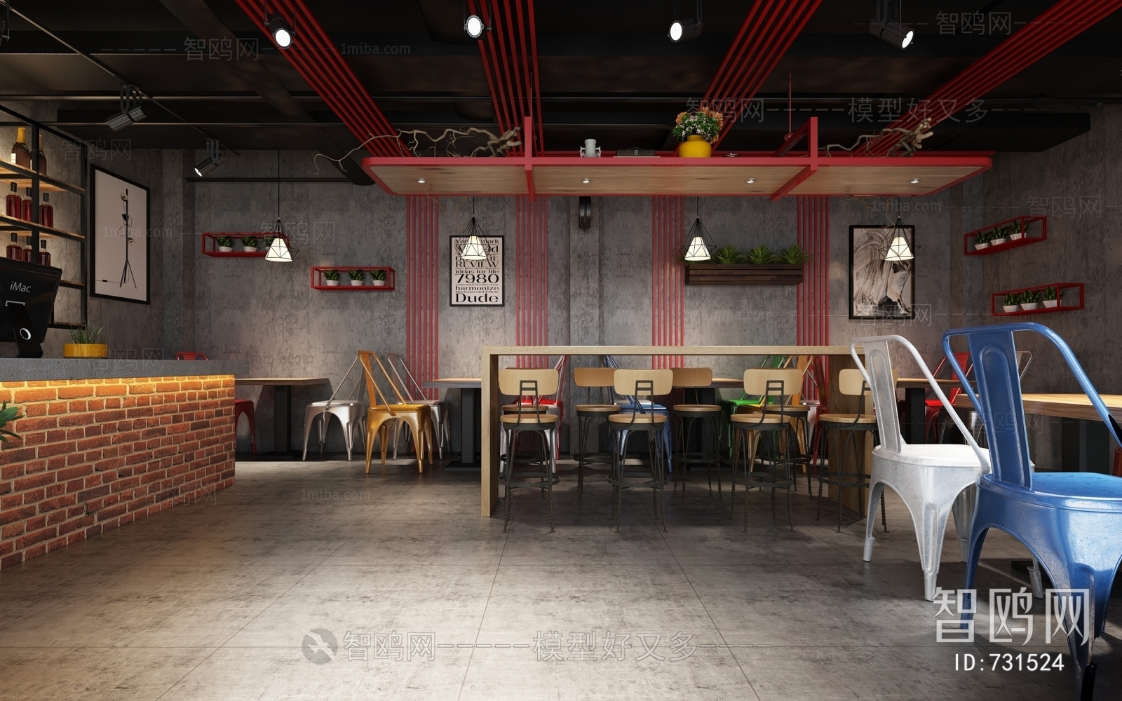 Industrial Style Restaurant