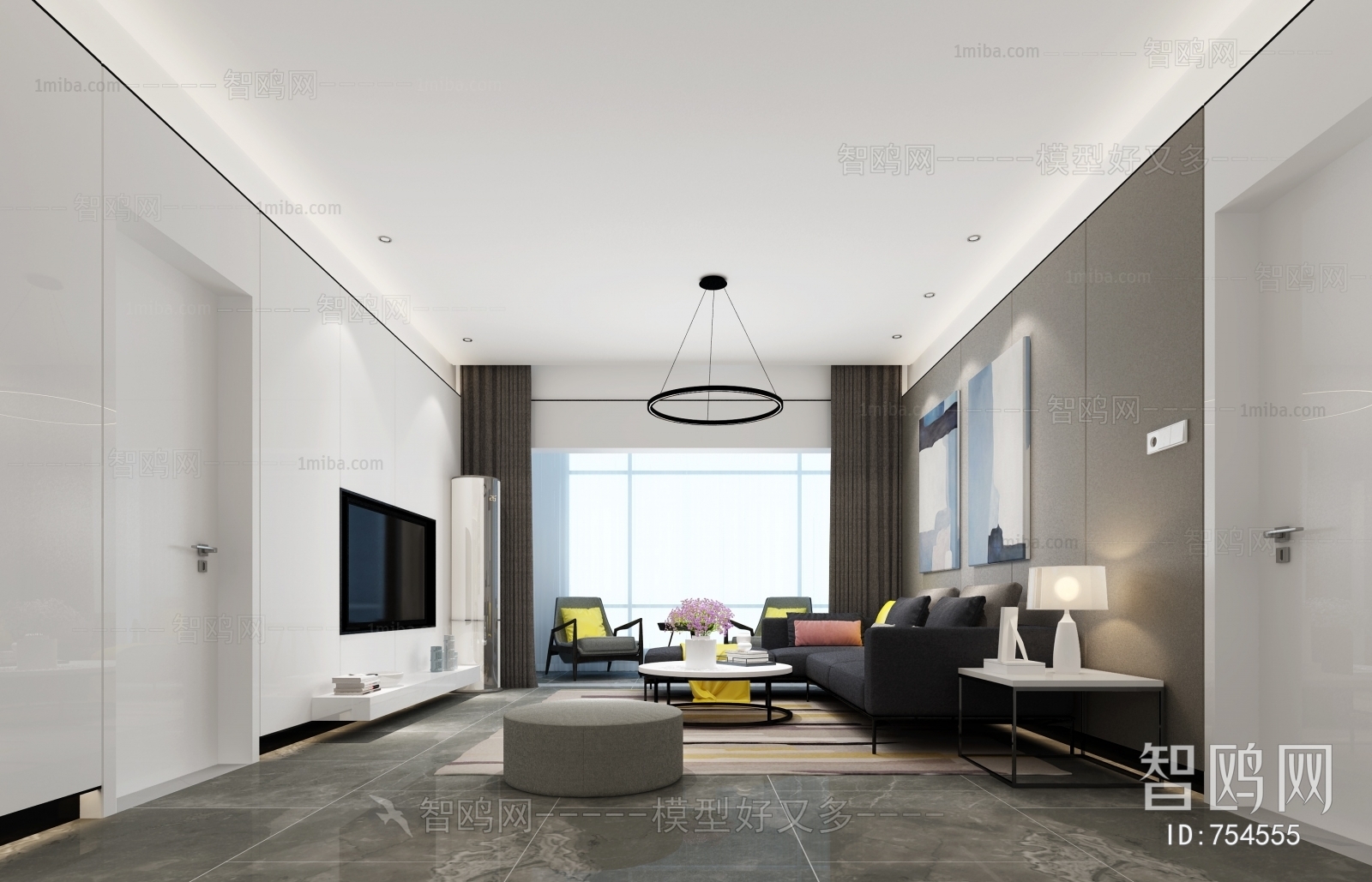 Modern A Living Room