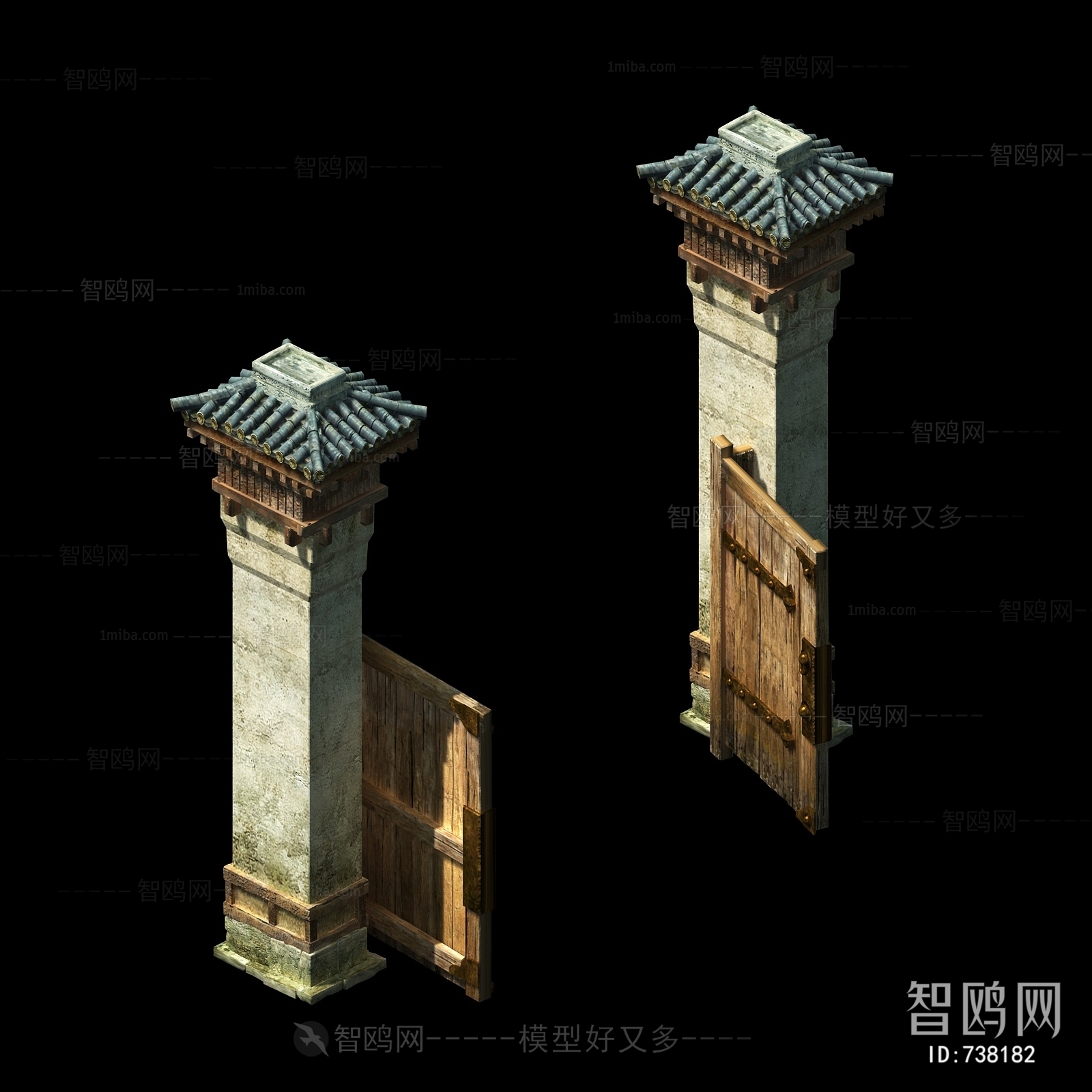 Chinese Style Gate