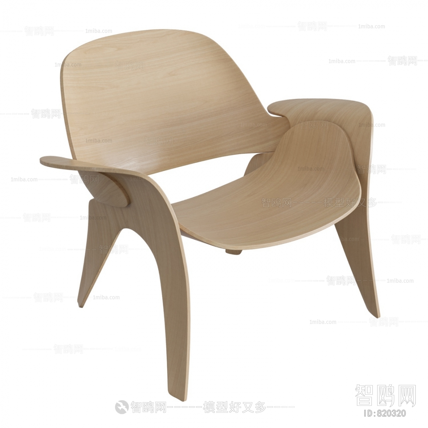 Nordic Style Single Chair