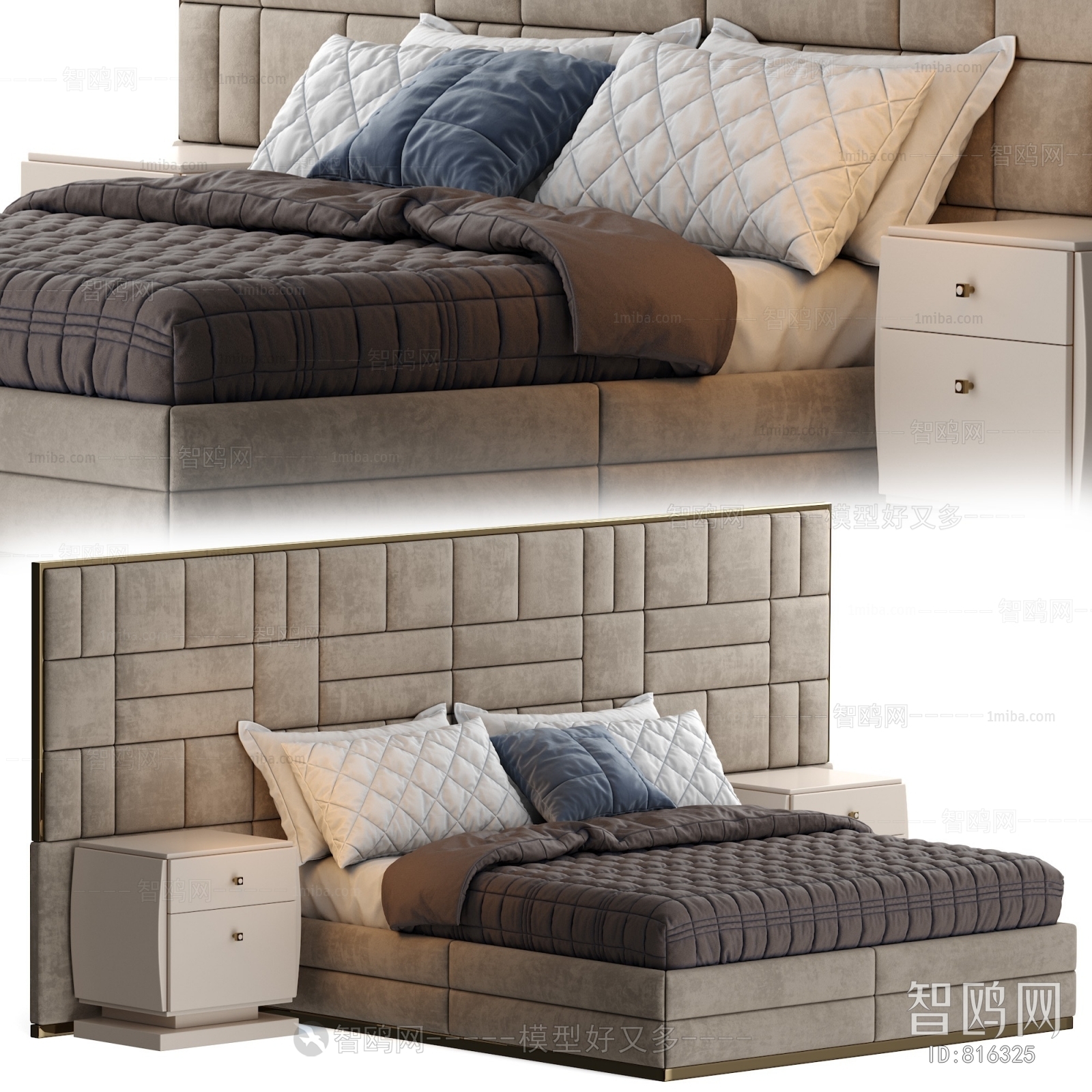 Modern Double Bed