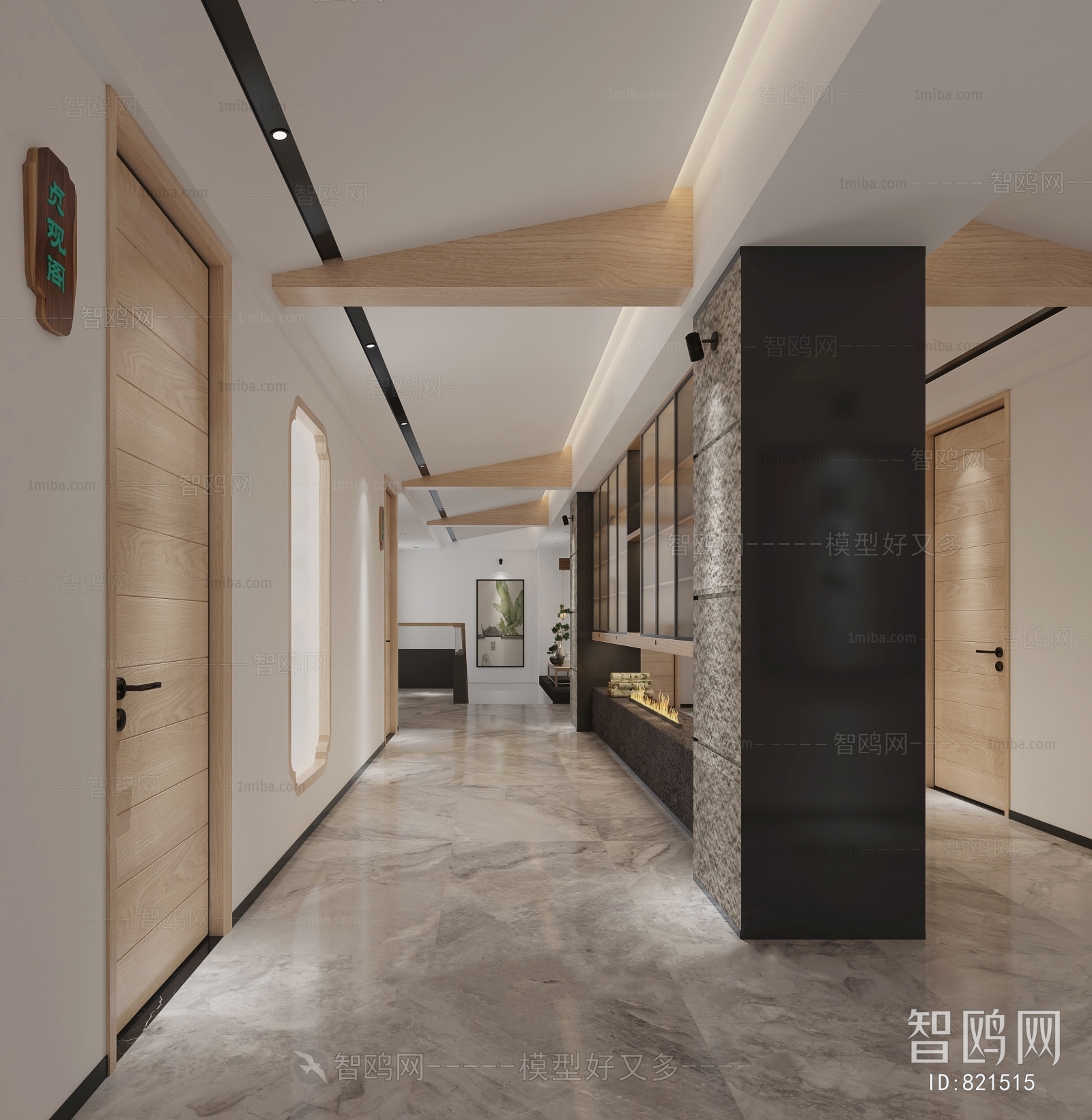 New Chinese Style Corridor